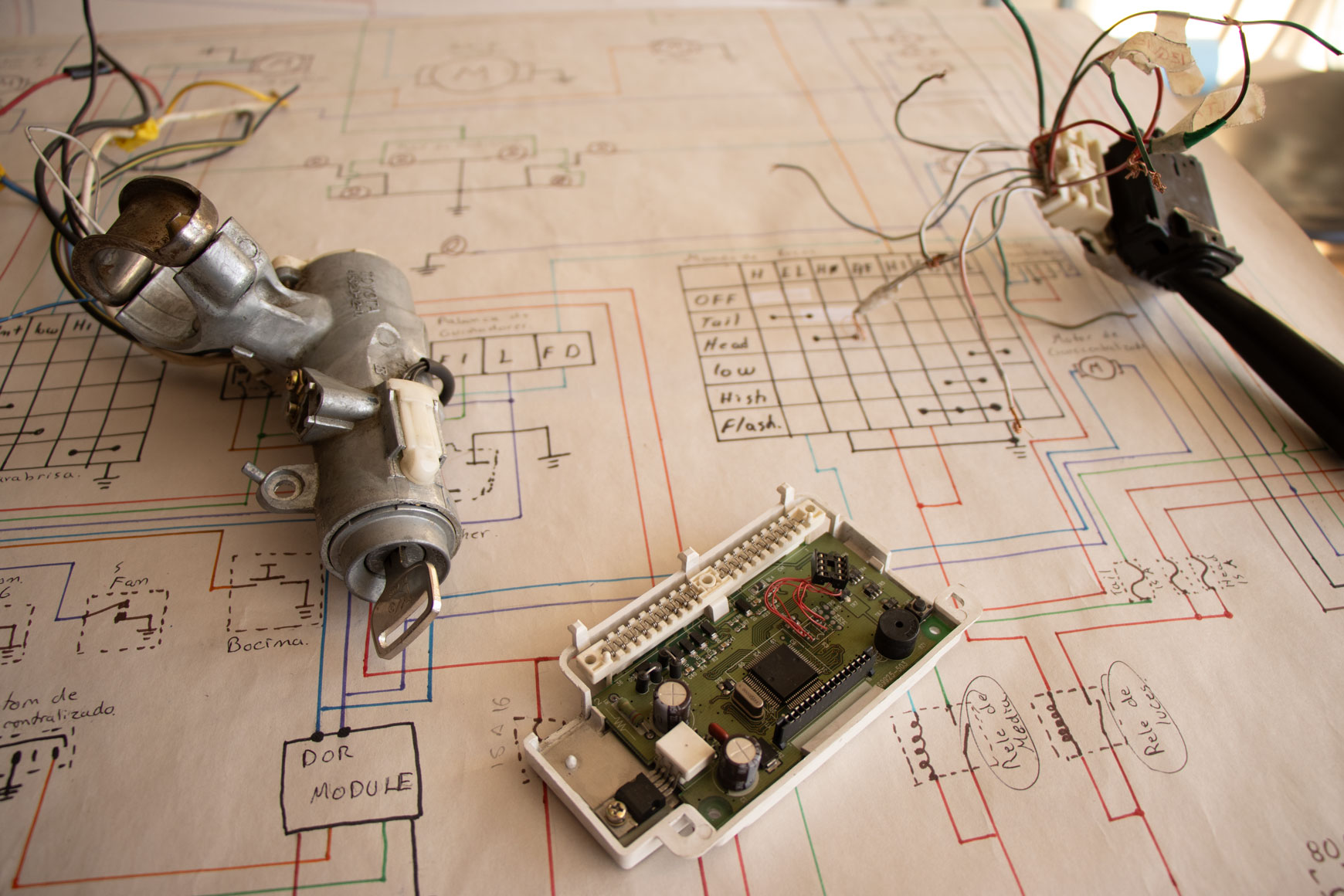 imagen electrónica